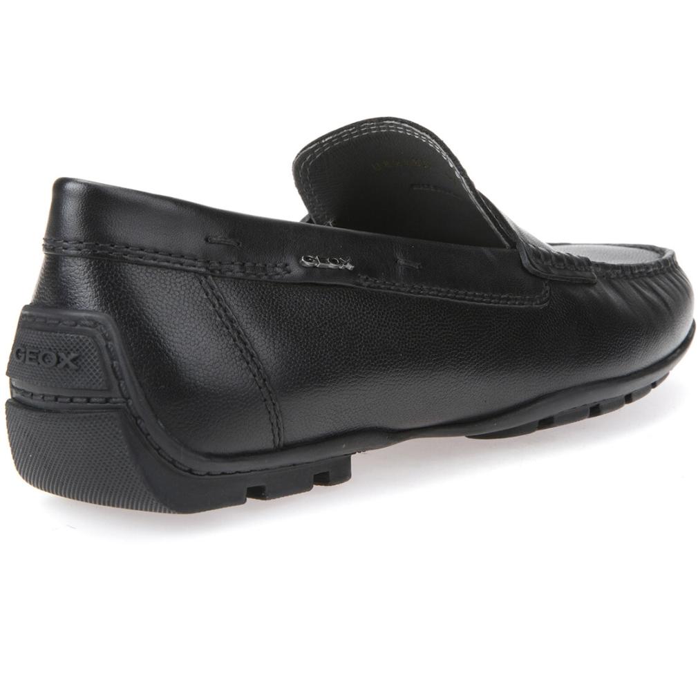 Geox Mens U Moner 2Fit Black Flats U824Ya 04743 C9999 | Vilbury London