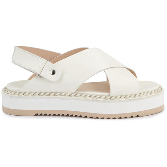 AGL Womens Marta Offwhite Sandals D642026Pisofty0115 | Vilbury London