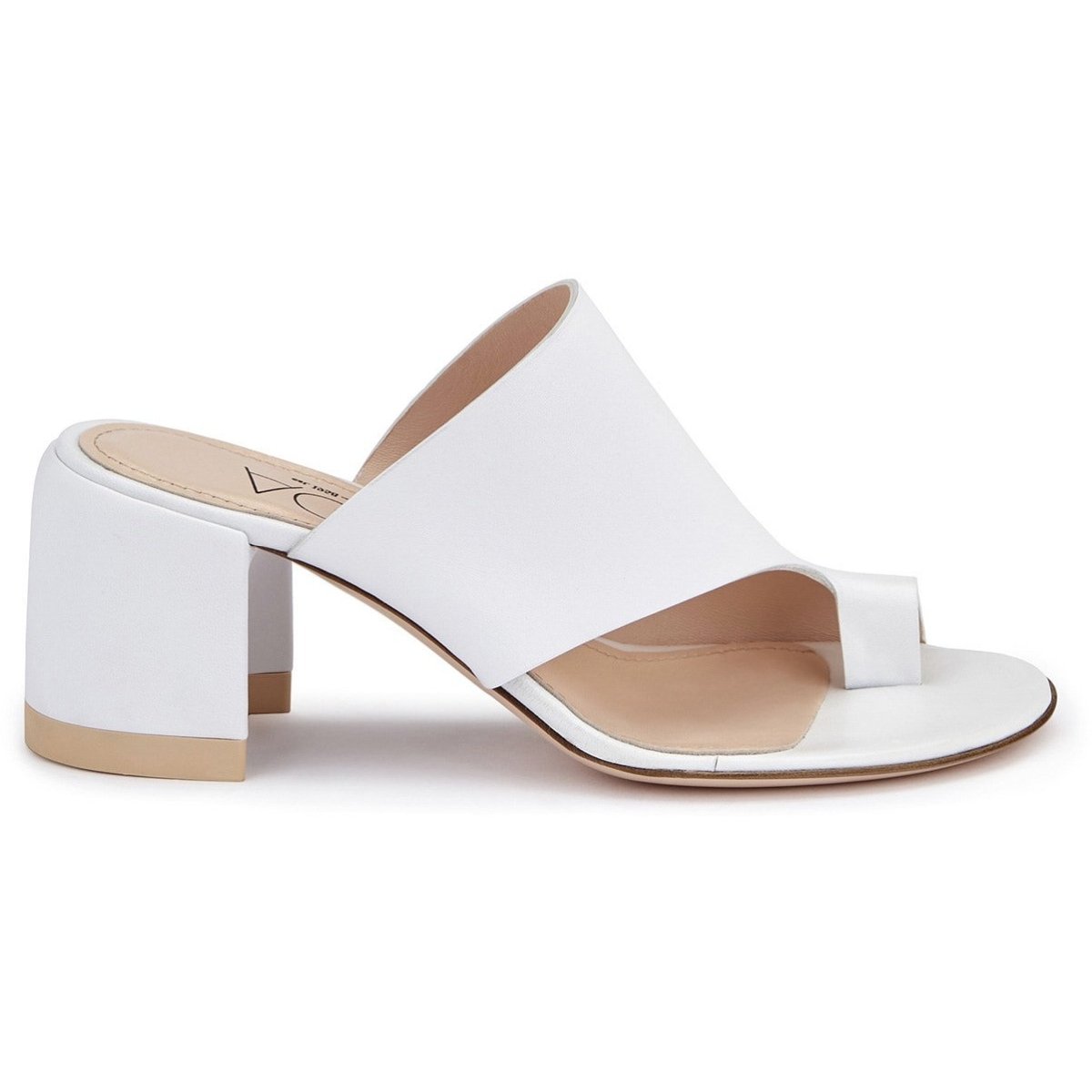 AGL Womens Moon Thong White Rosa Sandals D661002Pckl031D325 | Vilbury London