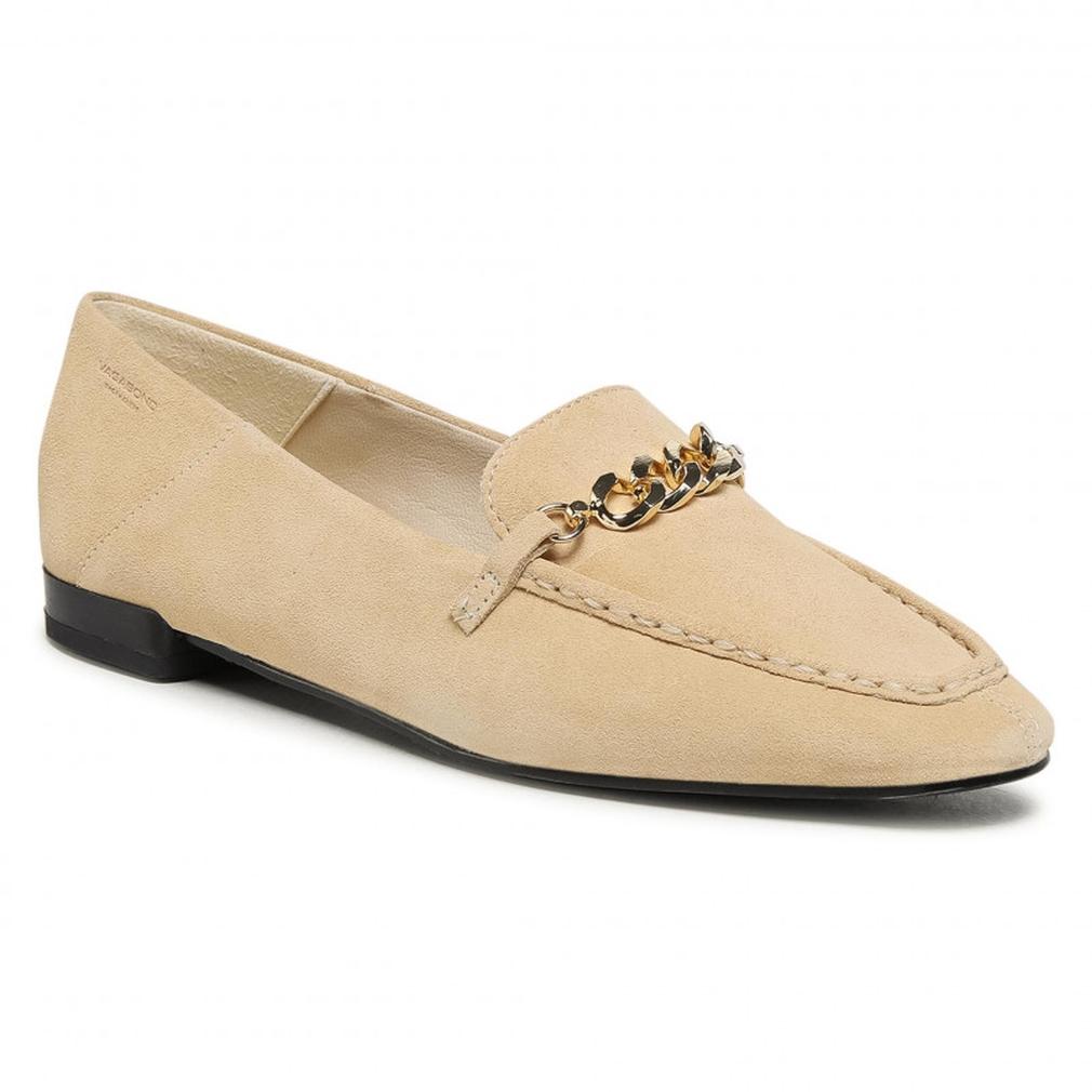 Vagabond Womens Cleo Flats Beige Flats 5102-040-15 | Vilbury London