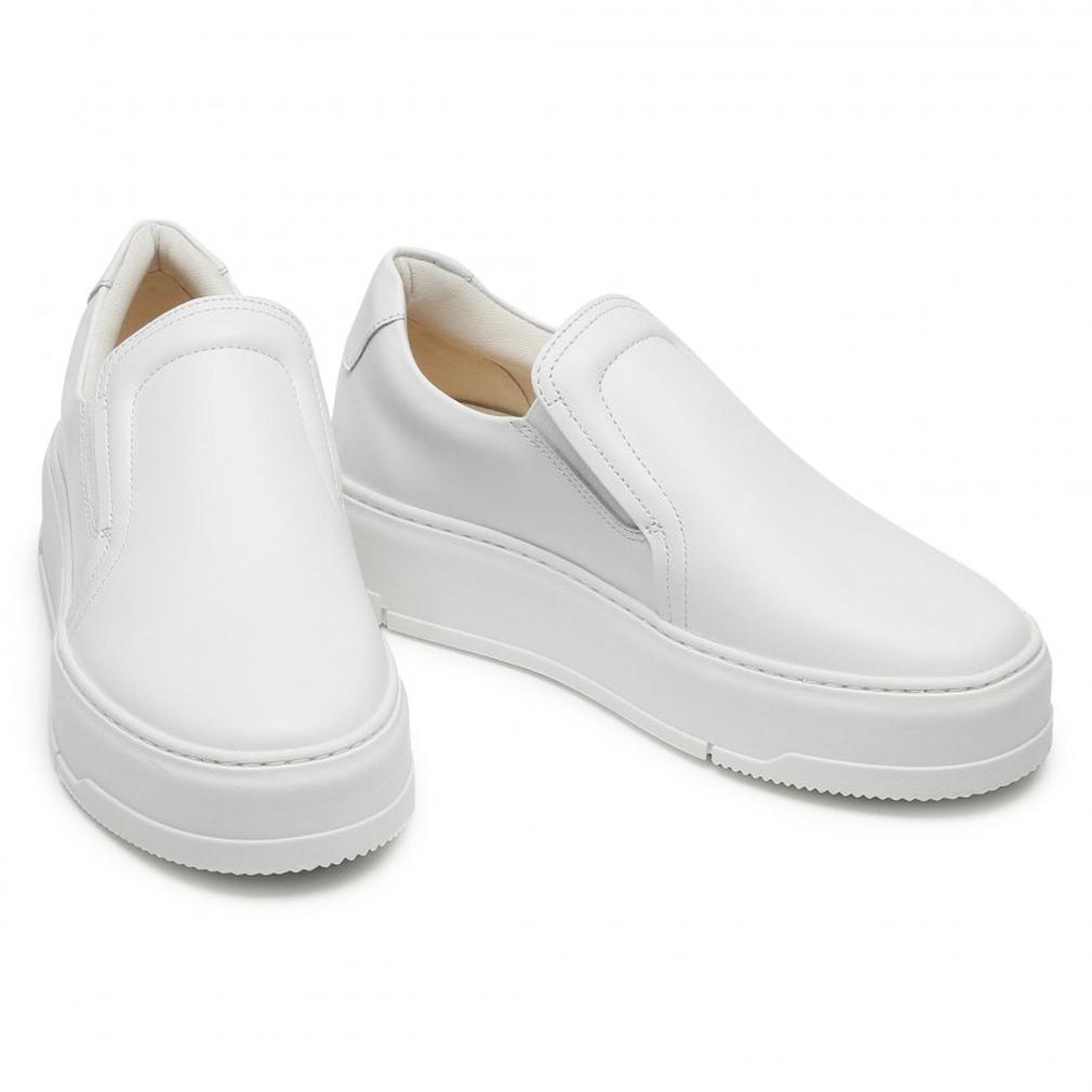 Vagabond Womens Judy Flats White Flats 5124-001-01 | Vilbury London