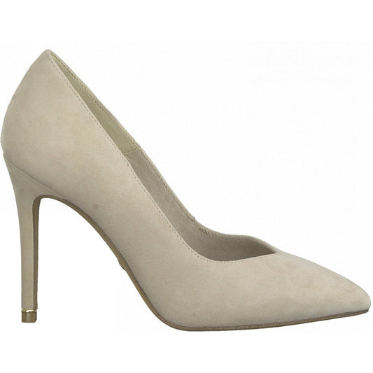 Tamaris Womens Ivory Elegant Middle Heels Heels 22443 418  | Vilbury London