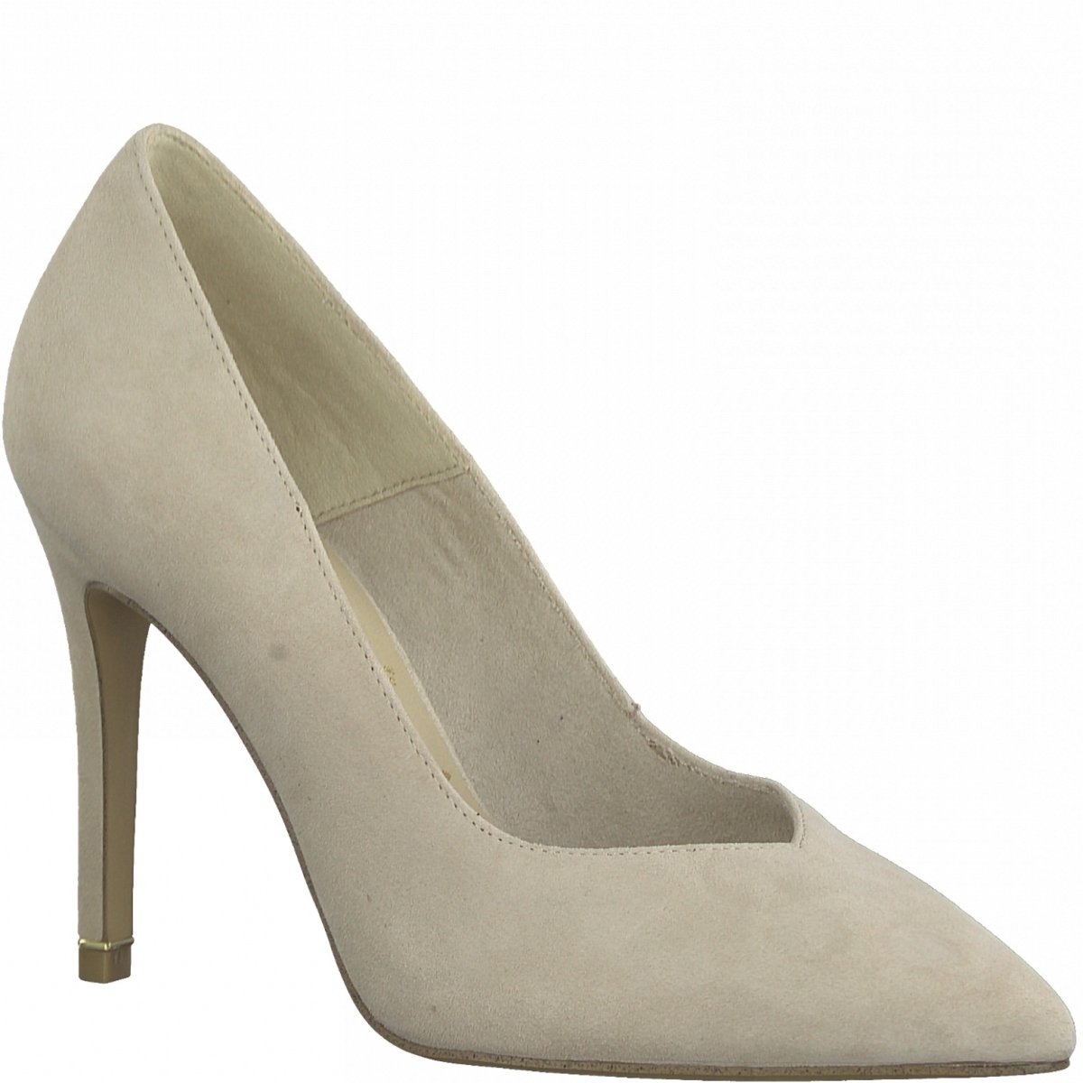 Tamaris Womens Ivory Elegant Middle Heels Heels 22443 418  | Vilbury London