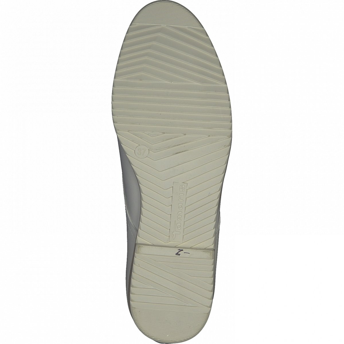 Tamaris Womens White Casual Low Heels Flats 23204 100  | Vilbury London