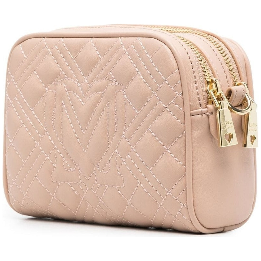 Love Moschino womens nude crossbody | Vilbury London