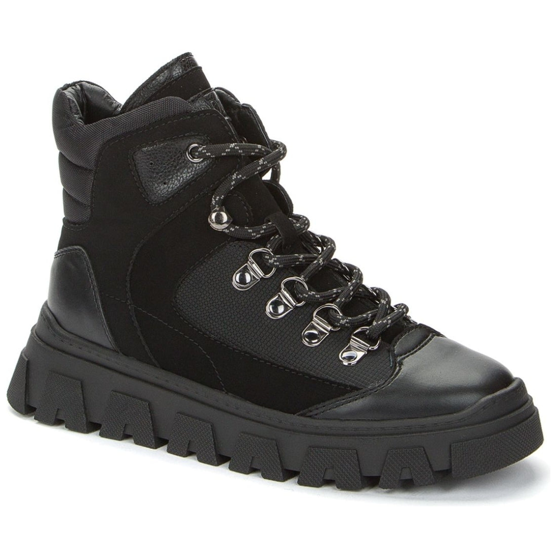 Keddo boys black warm boots | Vilbury London