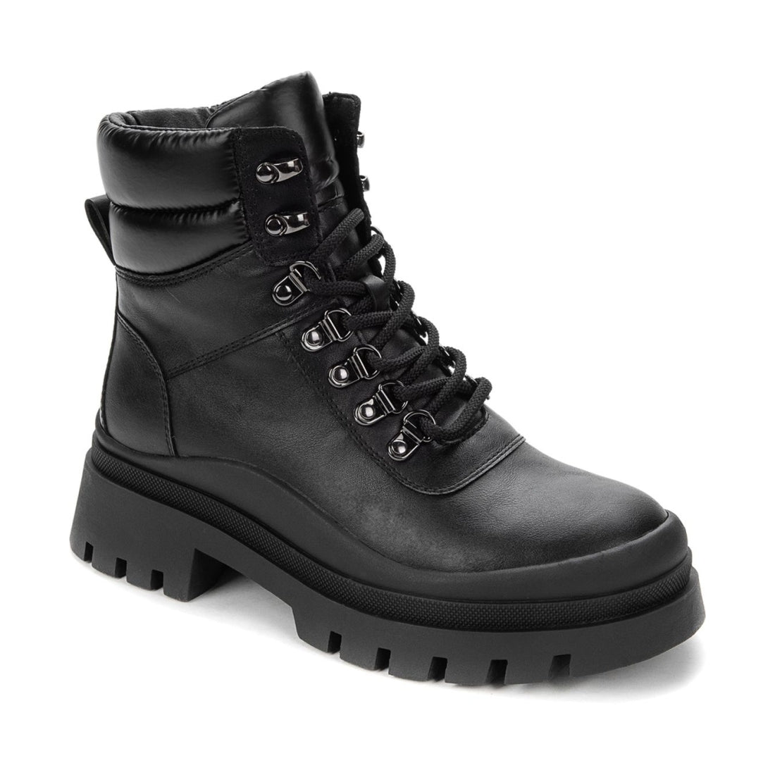 Keddo womens black warm boots | Vilbury London