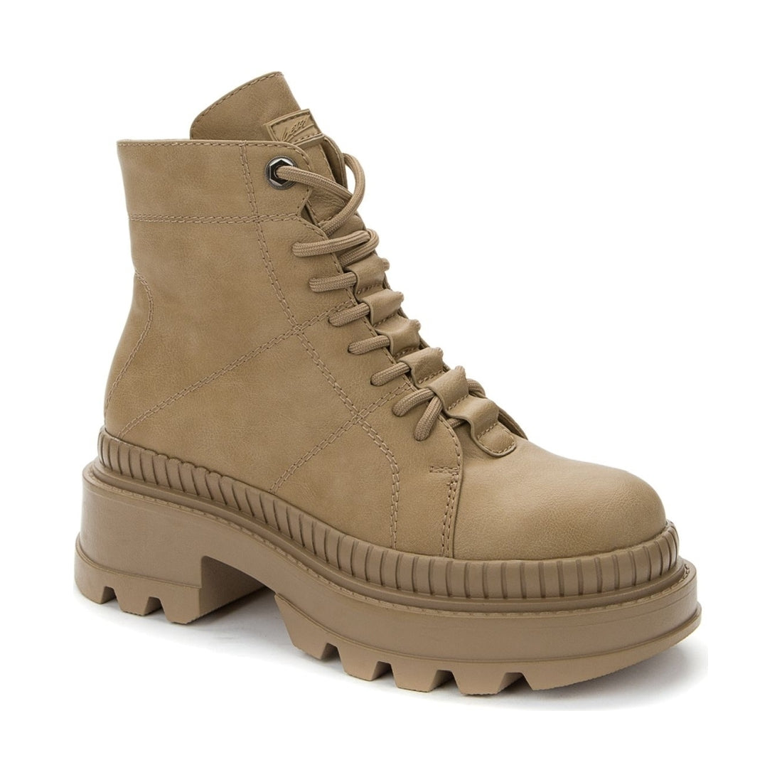 Betsy womens beige warm boots | Vilbury London