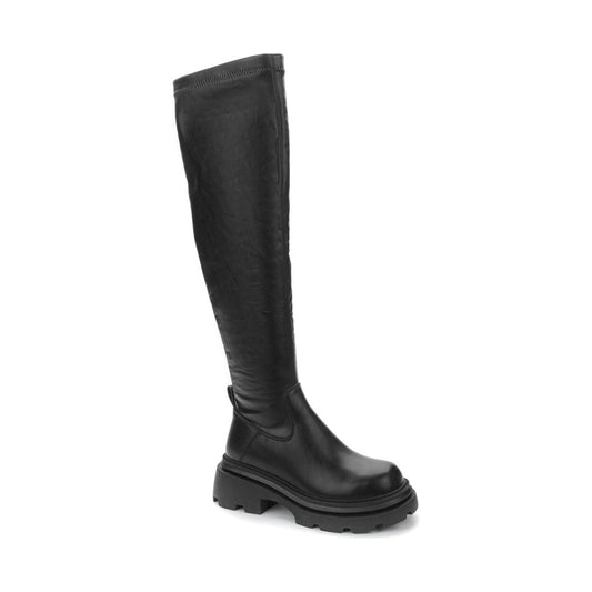 Betsy womens black warm boots | Vilbury London