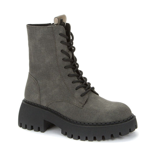 Betsy girls grey warm boots | Vilbury London