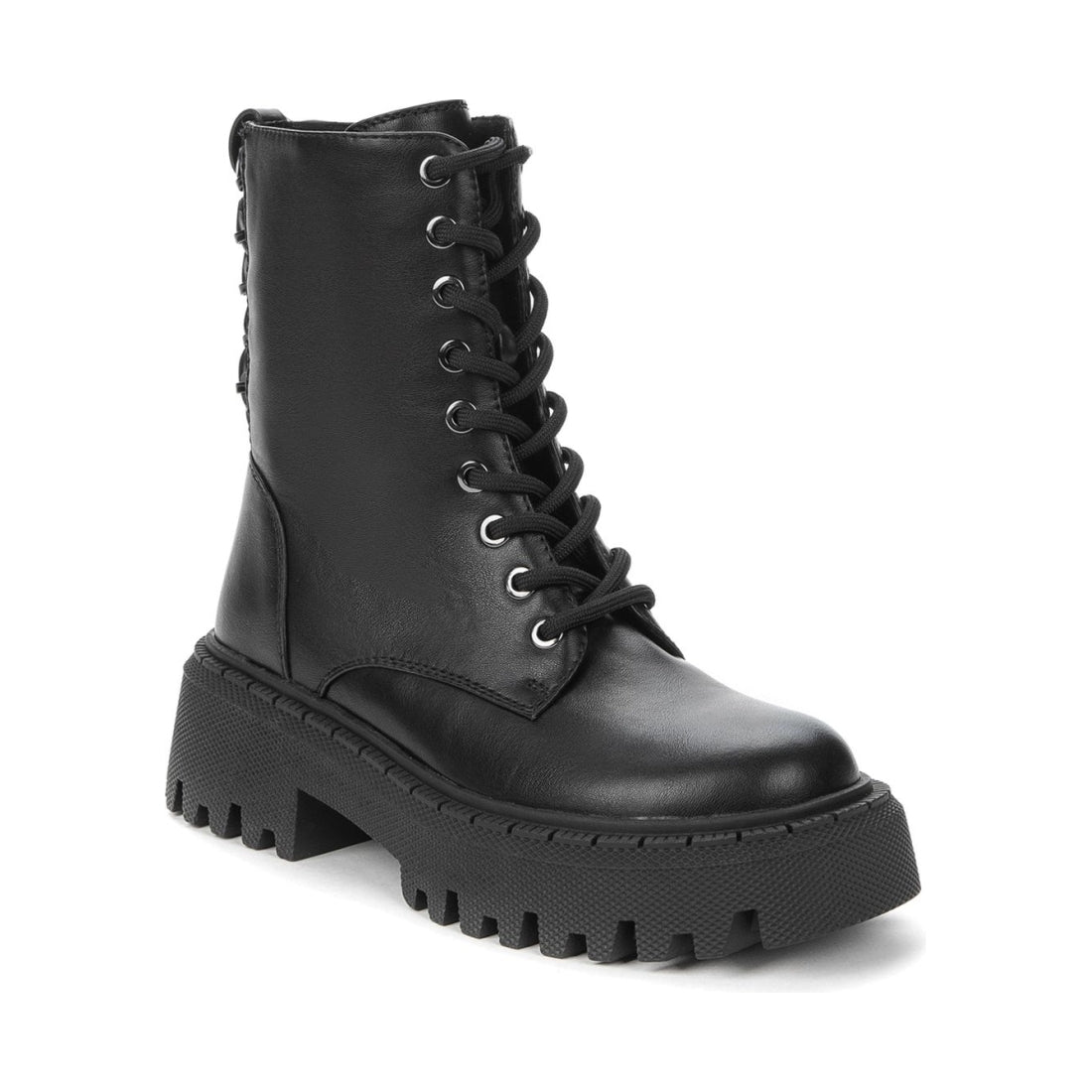 Betsy girls black casual closed booties | Vilbury London