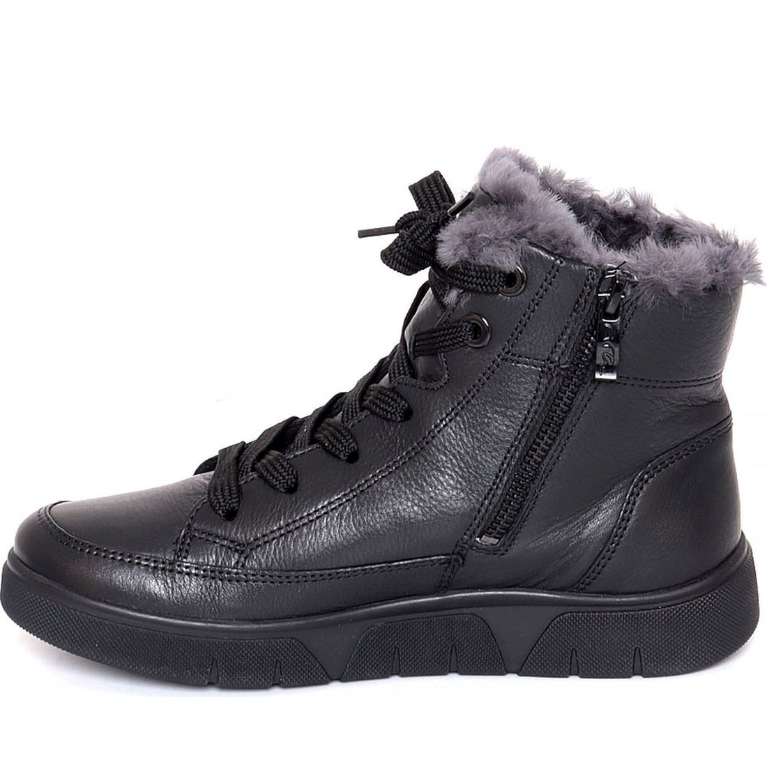Ara womens black rom booties | Vilbury London