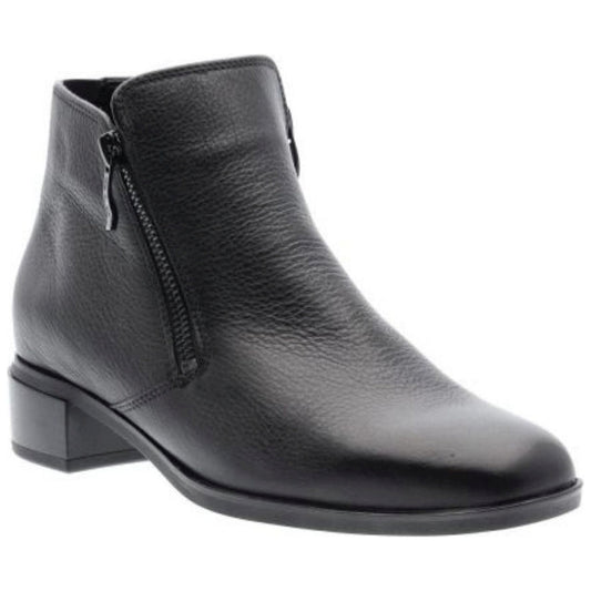 Ara womens black graz booties | Vilbury London