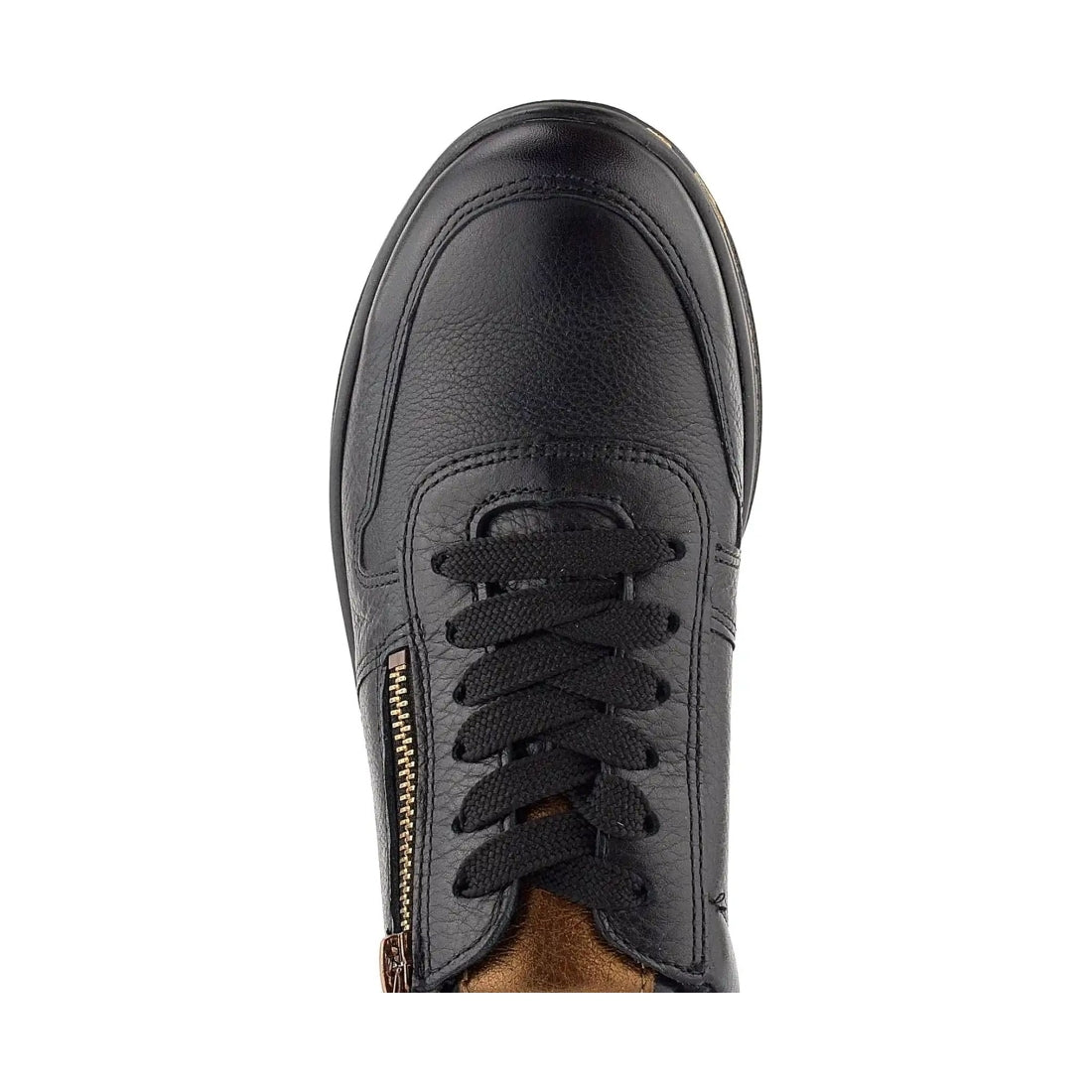 Ara womens black sapporo leisure trainers | Vilbury London