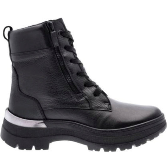 Ara womens black calais booties | Vilbury London