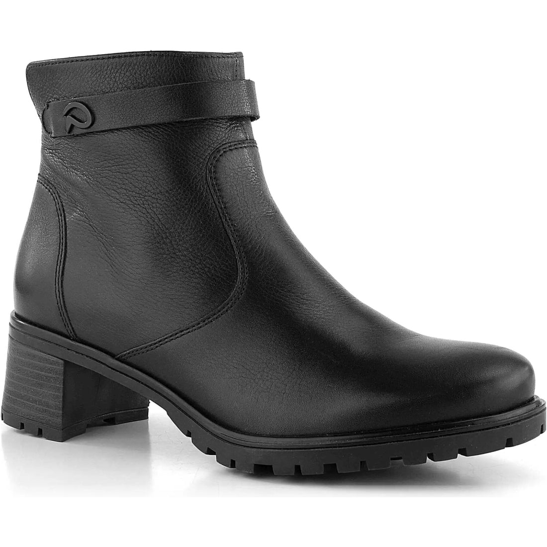 Ara womens black ronda booties | Vilbury London