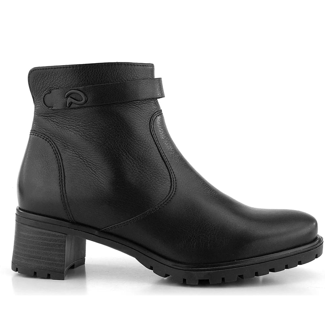 Ara womens black ronda booties | Vilbury London