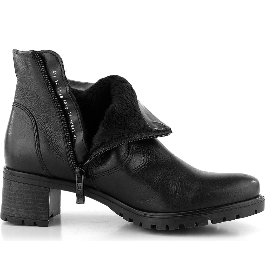 Ara womens black ronda booties | Vilbury London