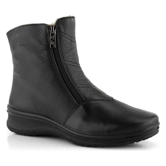 Ara womens black munchen booties | Vilbury London