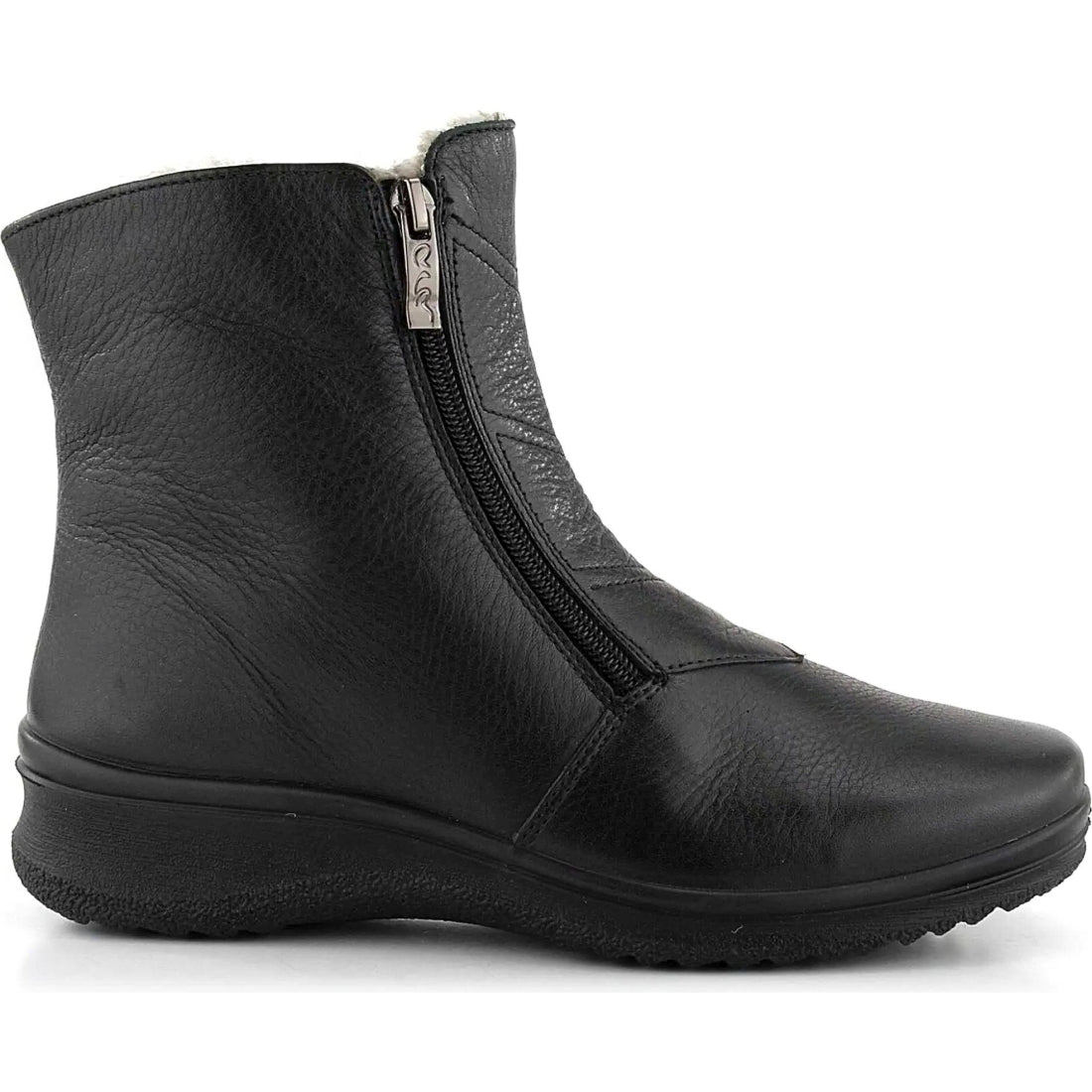 Ara womens black munchen booties | Vilbury London