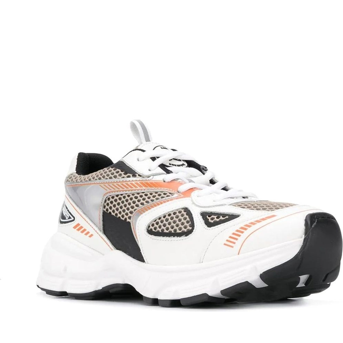 AXEL ARIGATO womens white, black, orange marathon runner | Vilbury London