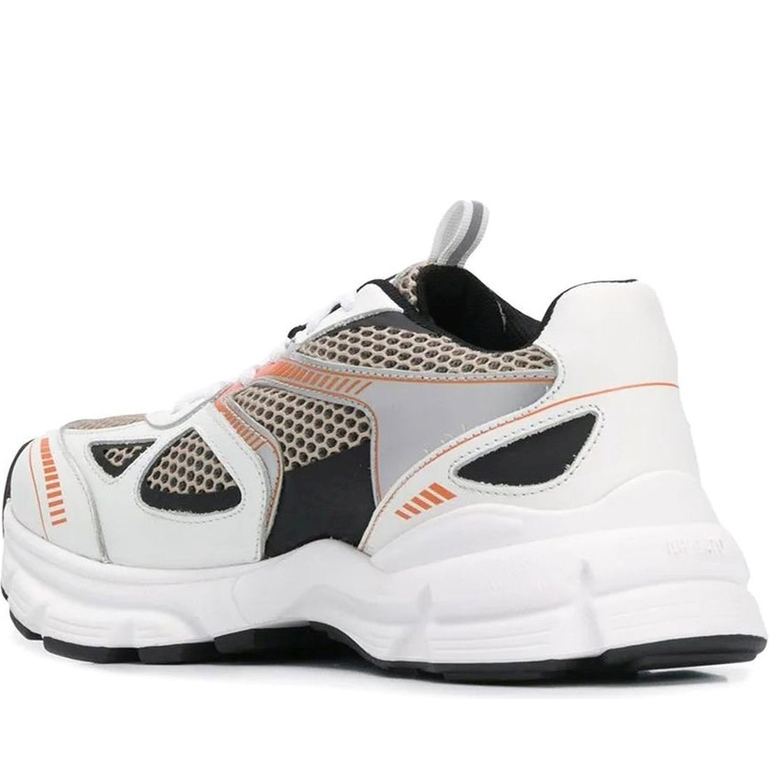 AXEL ARIGATO womens white, black, orange marathon runner | Vilbury London