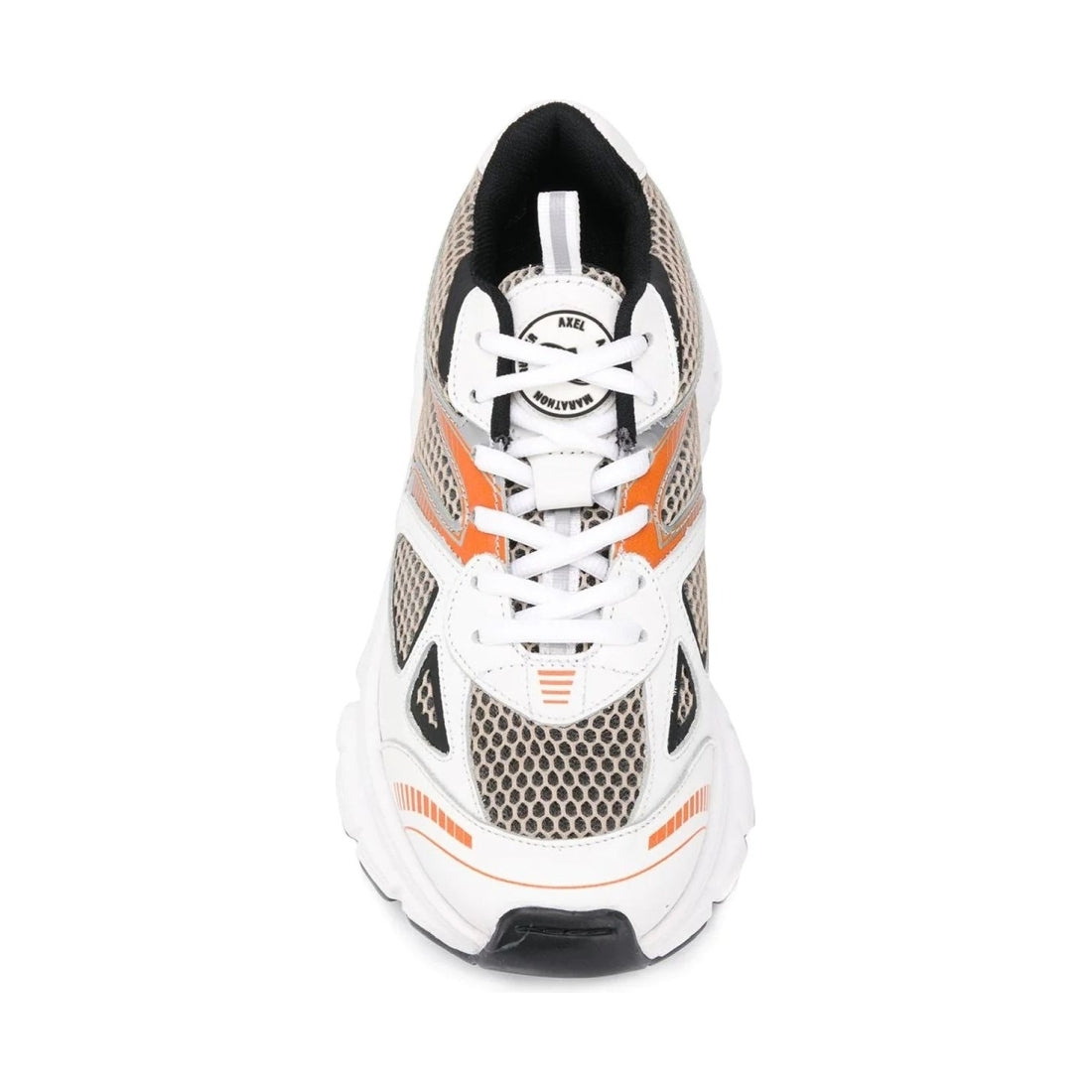 AXEL ARIGATO womens white, black, orange marathon runner | Vilbury London