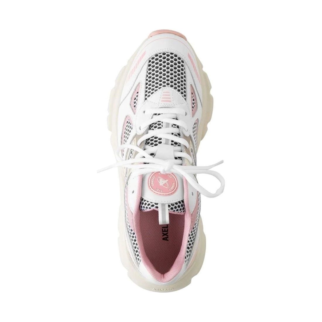 AXEL ARIGATO womens white, pink marathon runner | Vilbury London