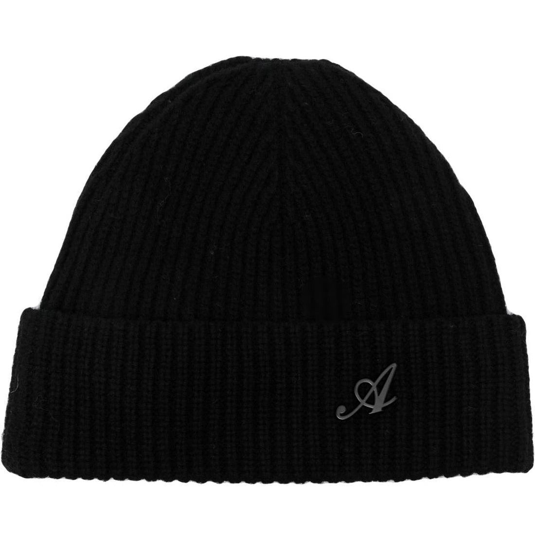 AXEL ARIGATO unisex adults black signature beanie | Vilbury London