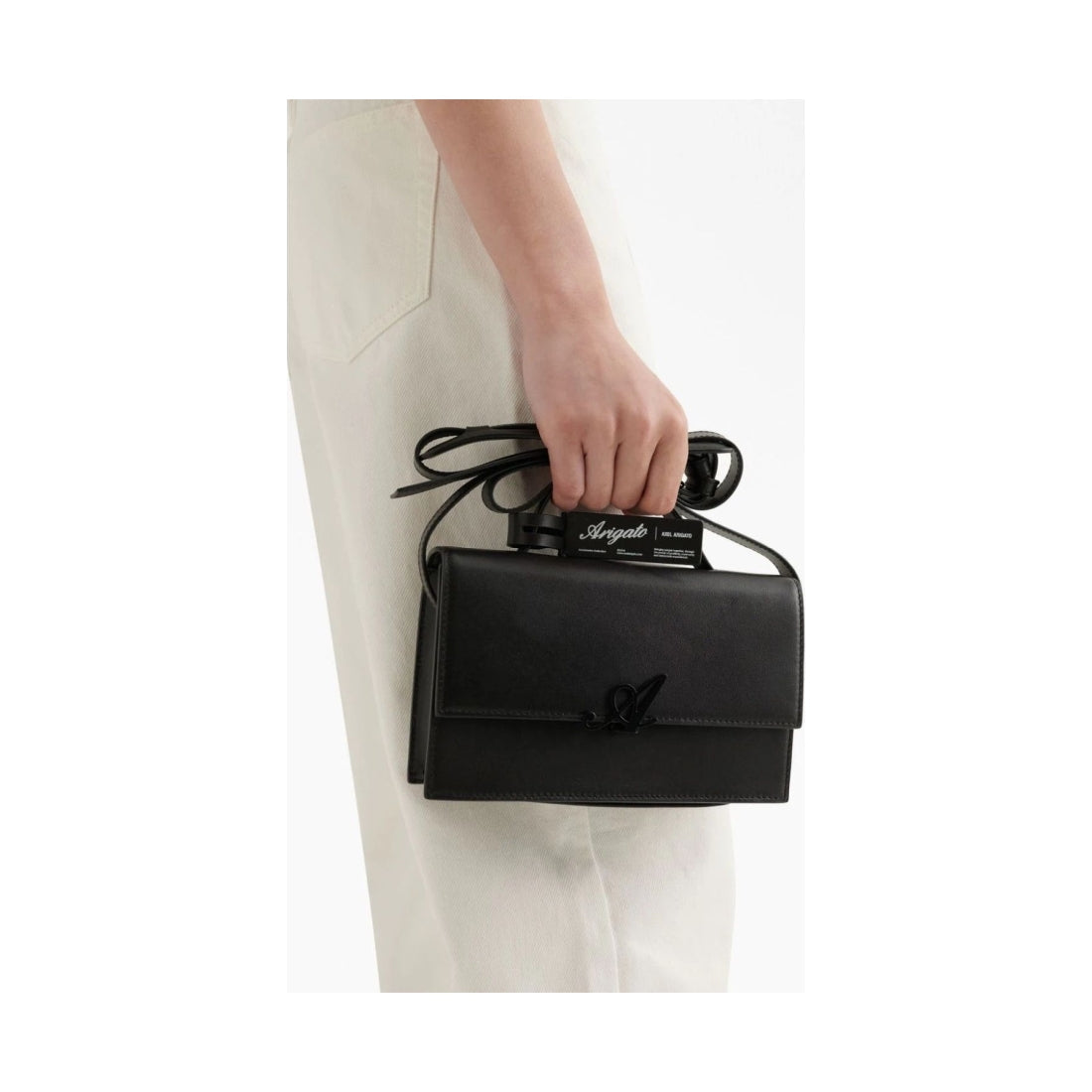 AXEL ARIGATO unisex adults black signature bag | Vilbury London