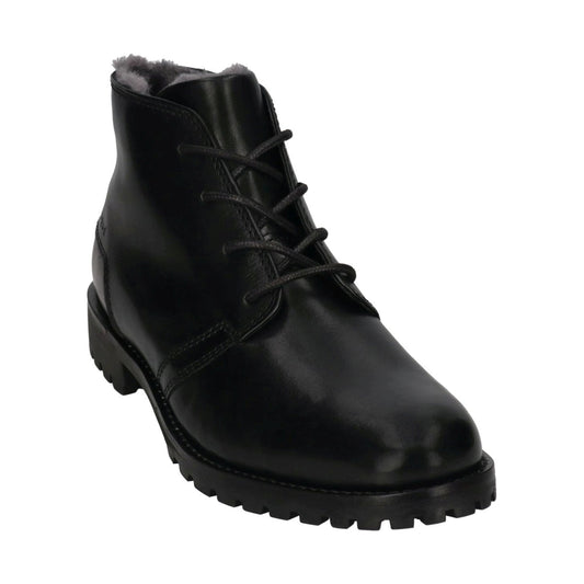 Bugatti mens schwarz paule booties | Vilbury London