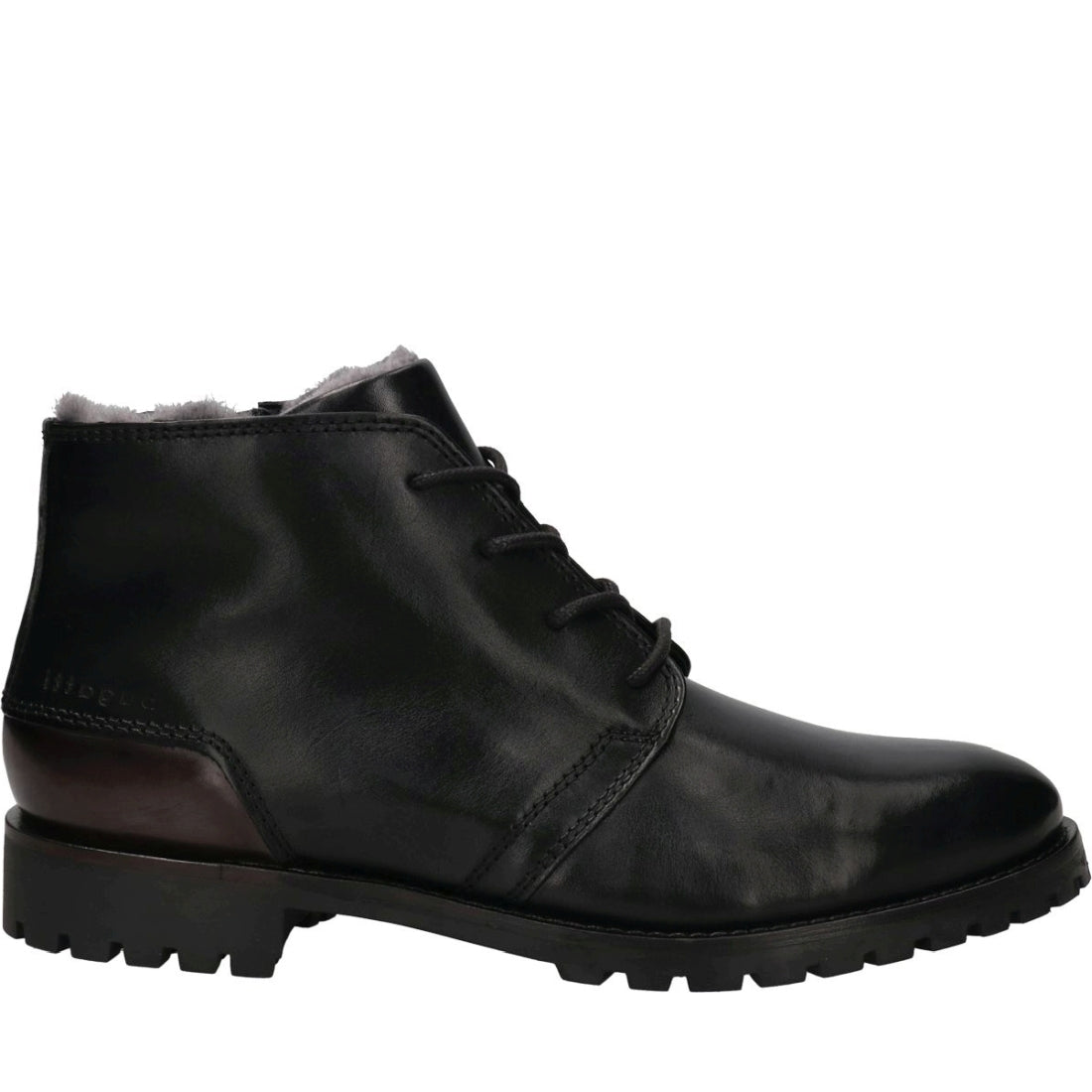 Bugatti mens schwarz paule booties | Vilbury London