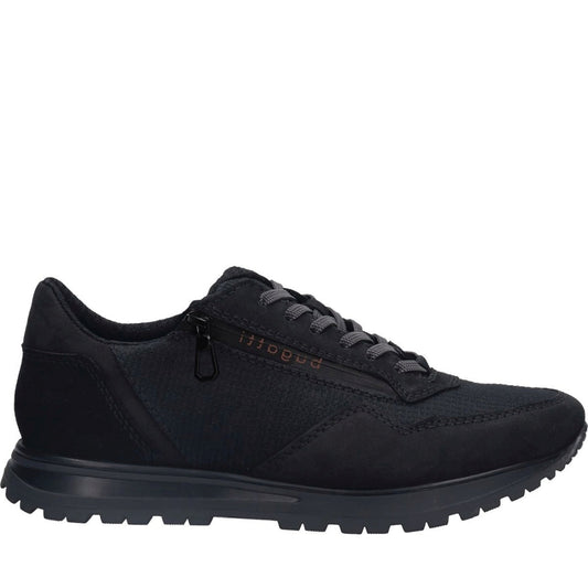 Bugatti mens black philip sport shoe | Vilbury London