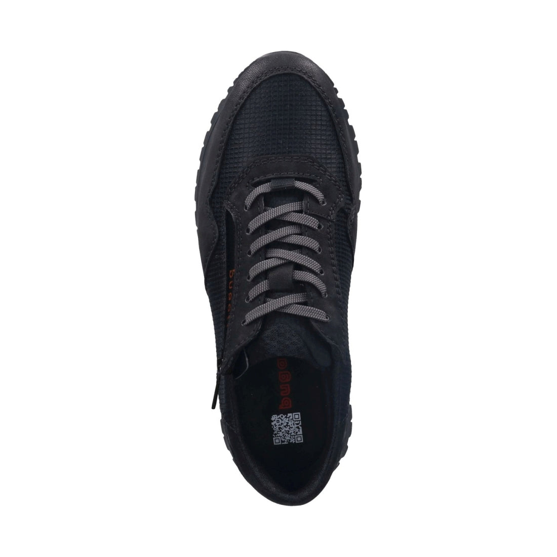 Bugatti mens black philip sport shoe | Vilbury London