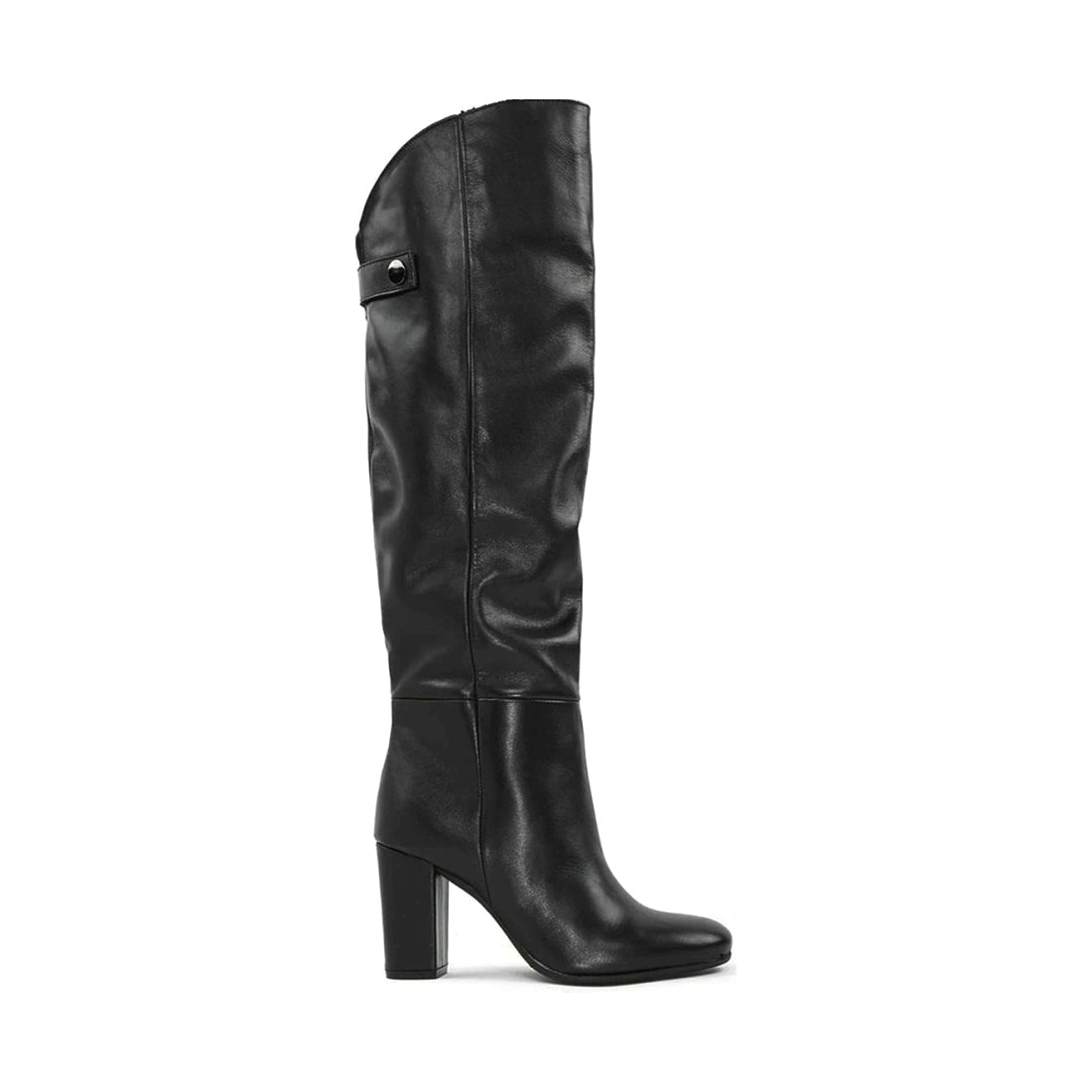 CARMENS womens nero michelle high boots | Vilbury London