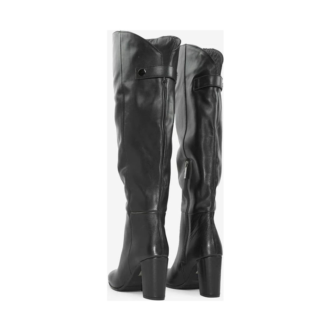 CARMENS womens nero michelle high boots | Vilbury London