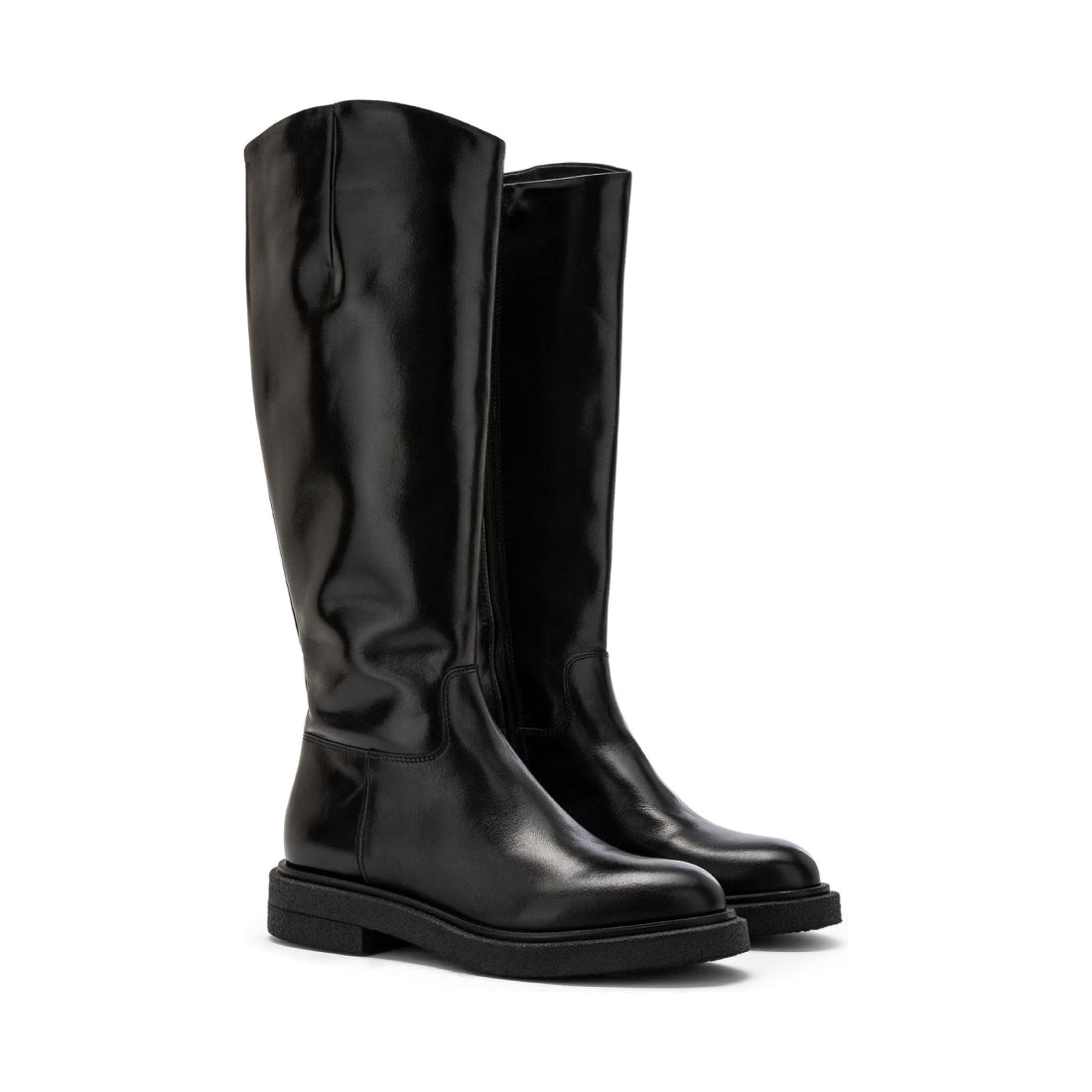 CARMENS womens nero brook boots | Vilbury London