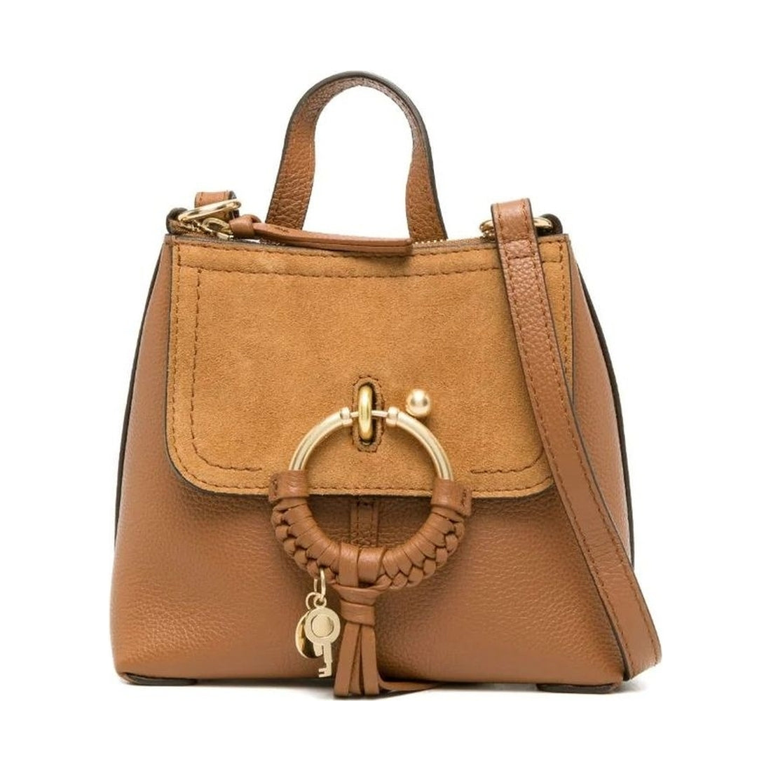 See By Chloe womens caramello joan sbc backpacks | Vilbury London