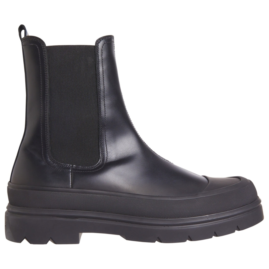 Calvin Klein mens black chelsea boot high | Vilbury London