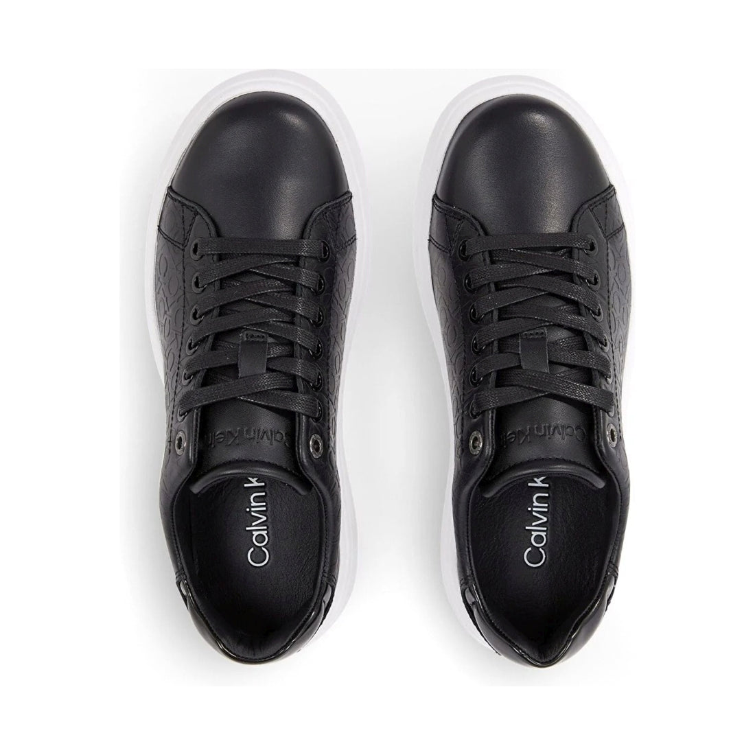 Calvin Klein womens blamono raised mono mix sport shoe | Vilbury London