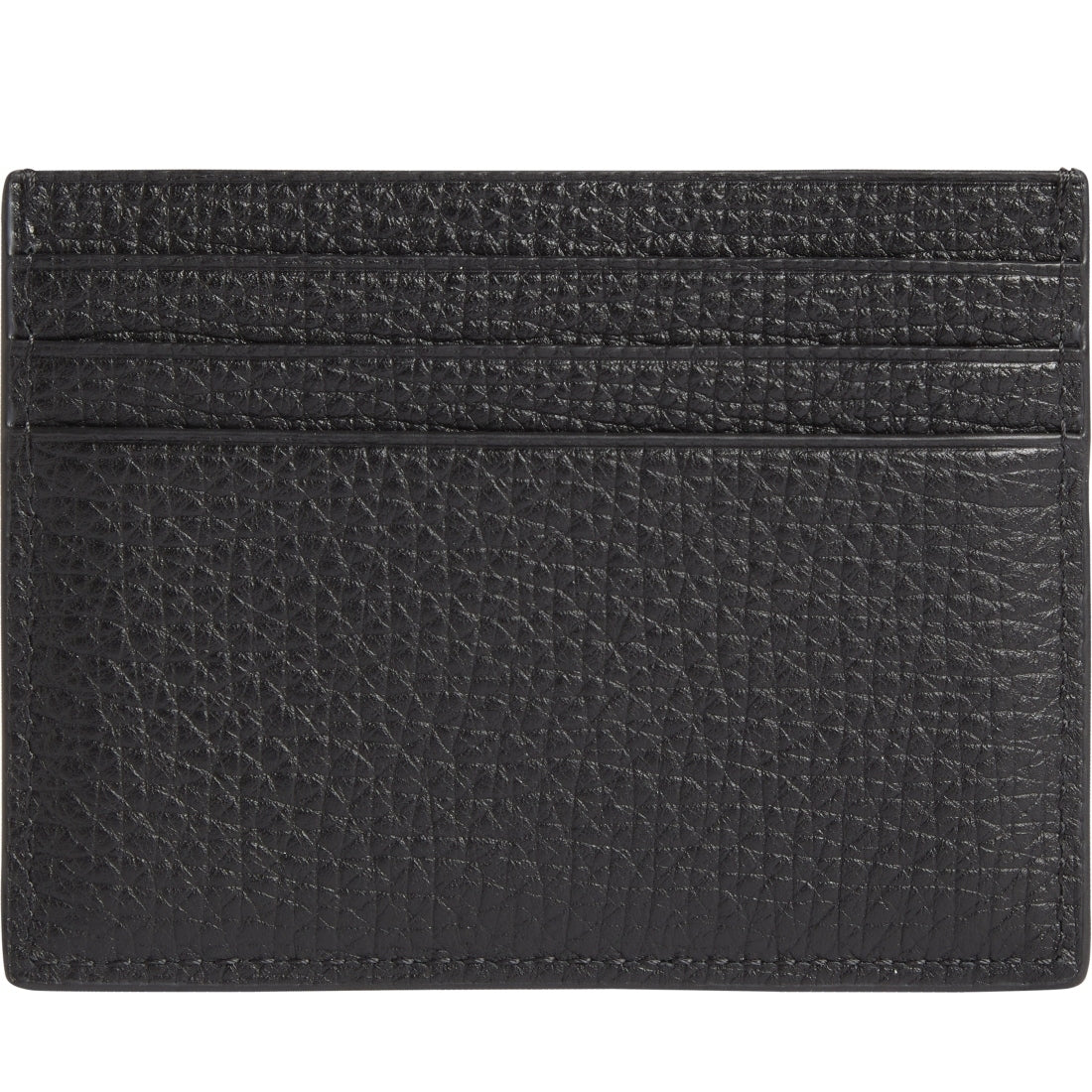 Calvin Klein mens black minimalism cardholder | Vilbury London