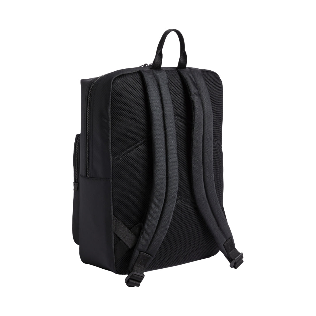 Calvin Klein mens black must t squared backpack | Vilbury London