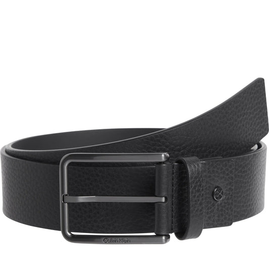 Calvin Klein mens black warm 40mm belt | Vilbury London