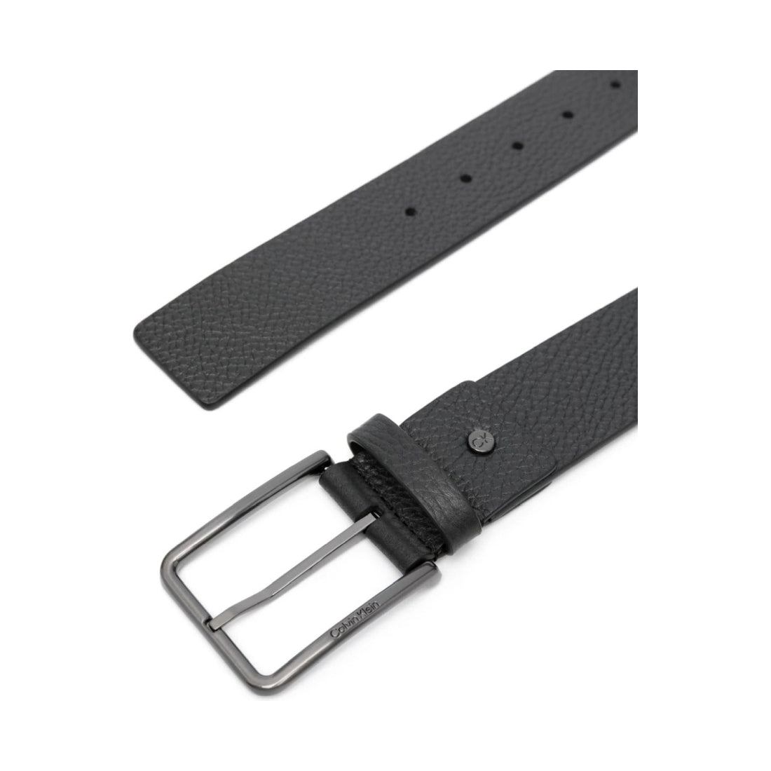 Calvin Klein mens black warm 40mm belt | Vilbury London