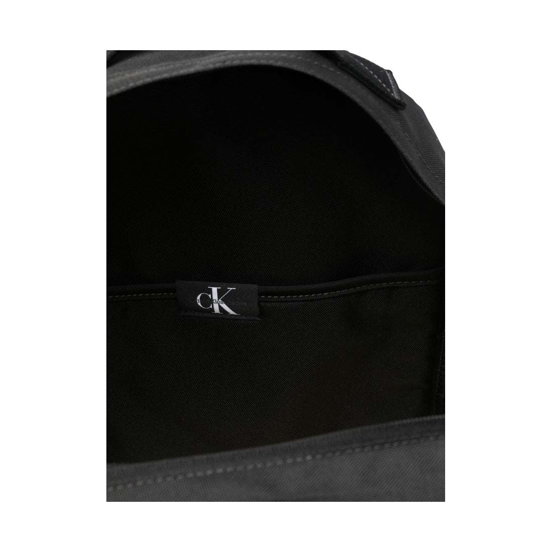 Calvin Klein Jeans mens black essentials campus backpack | Vilbury London