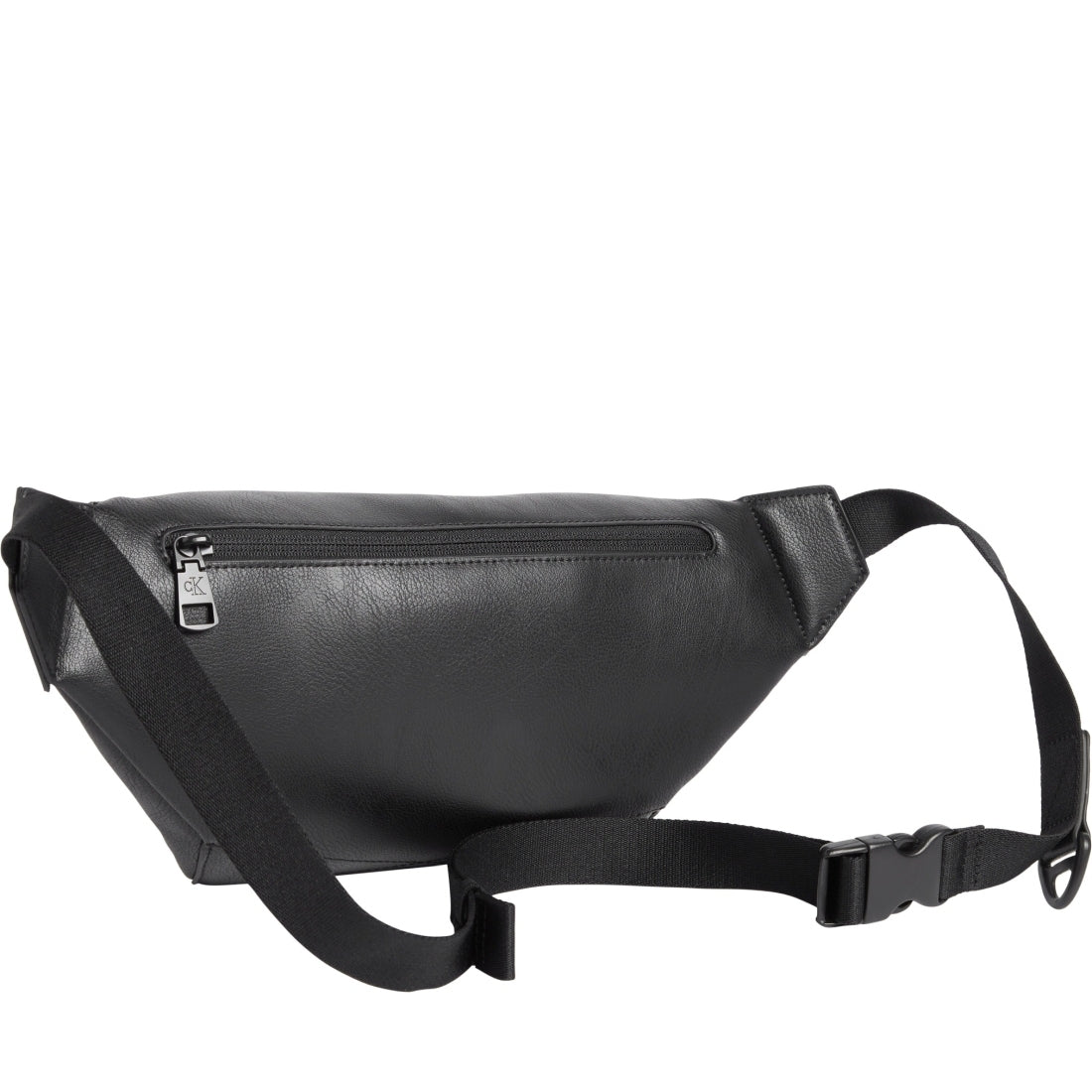 Calvin Klein Jeans mens black tagged waistbag | Vilbury London