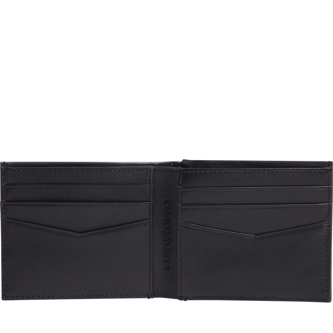 Calvin Klein Jeans mens black monogram soft wallets | Vilbury London