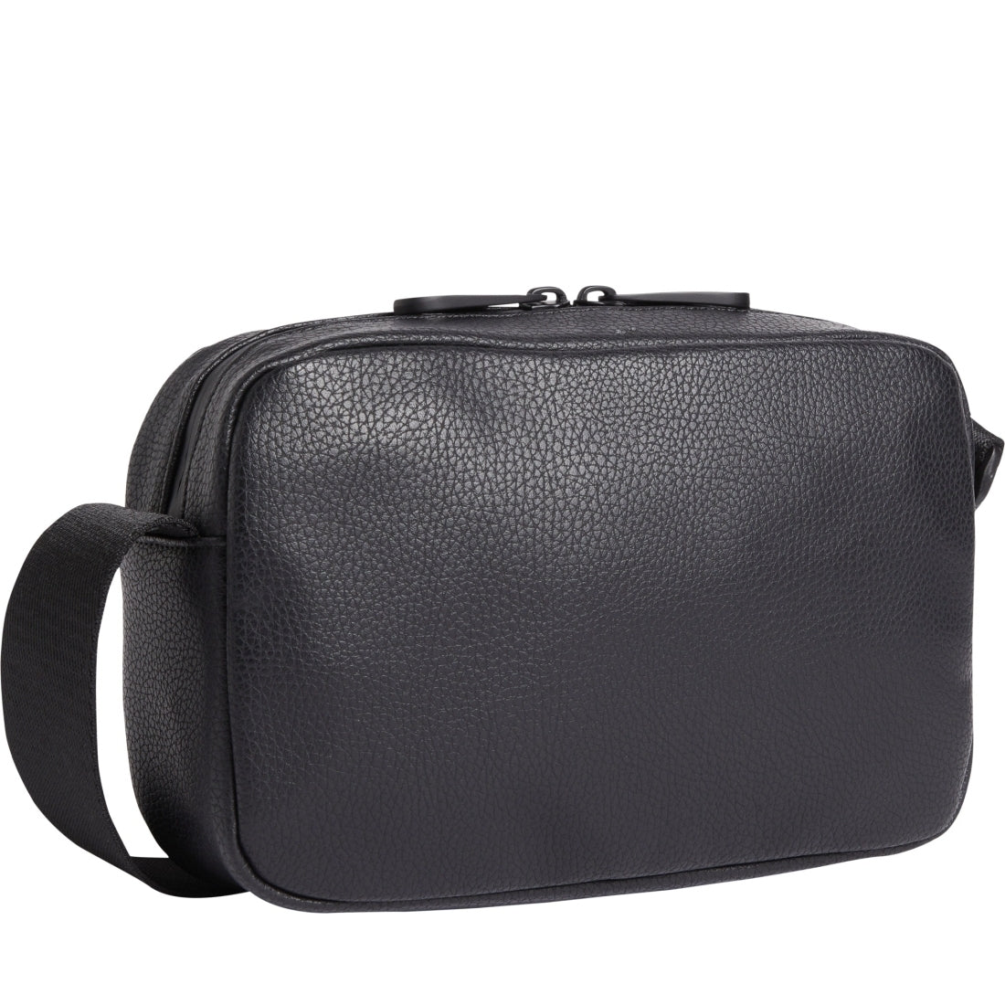 Calvin Klein mens black tech camera bag | Vilbury London