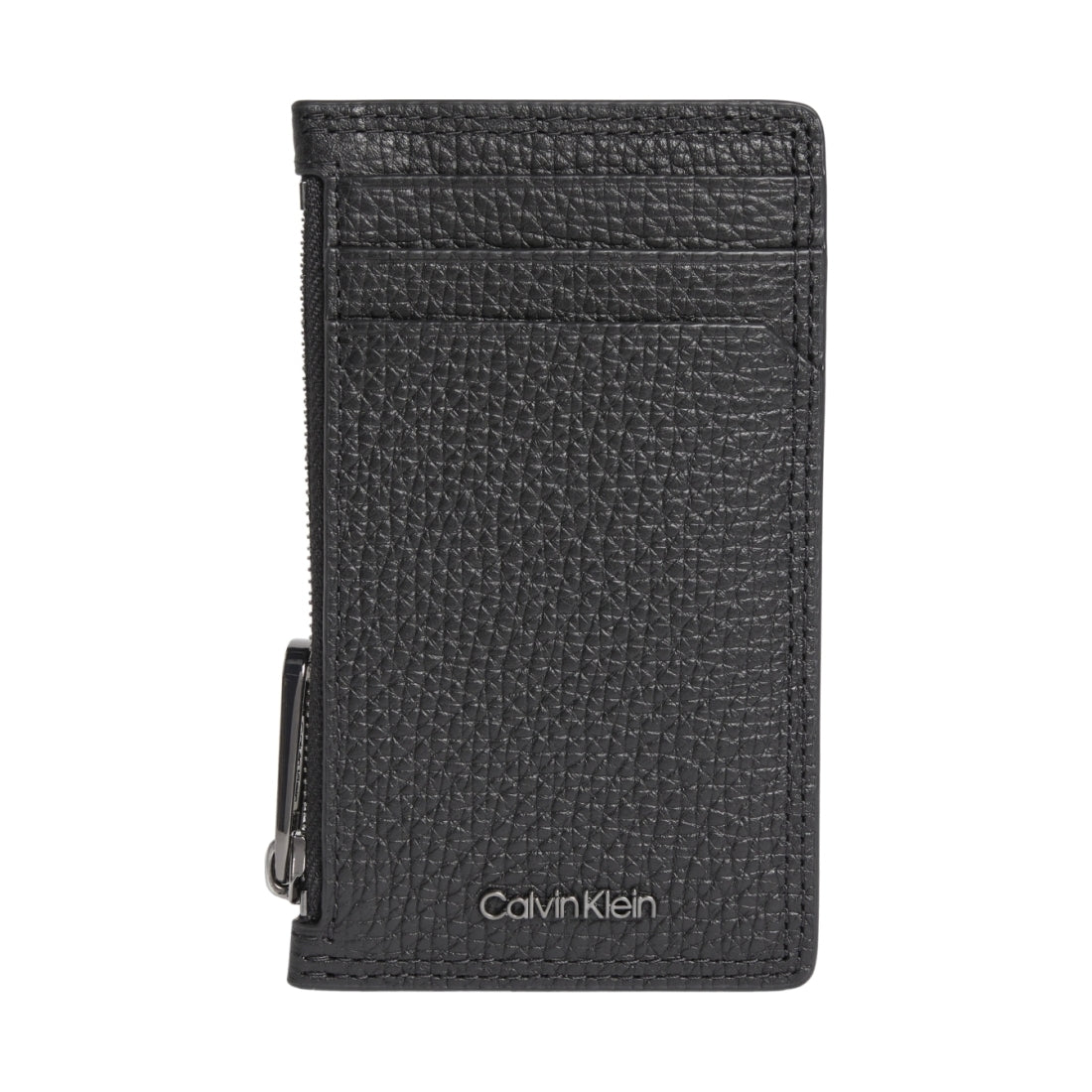 Calvin Klein mens black minimalism cardholder | Vilbury London