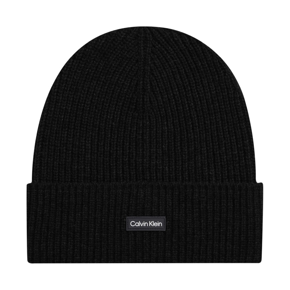 Calvin Klein mens black daddy beanie | Vilbury London